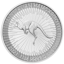 Kangourou en argent de 1 once - 2021