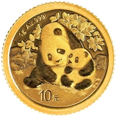Pièce Panda Or 1g 2024