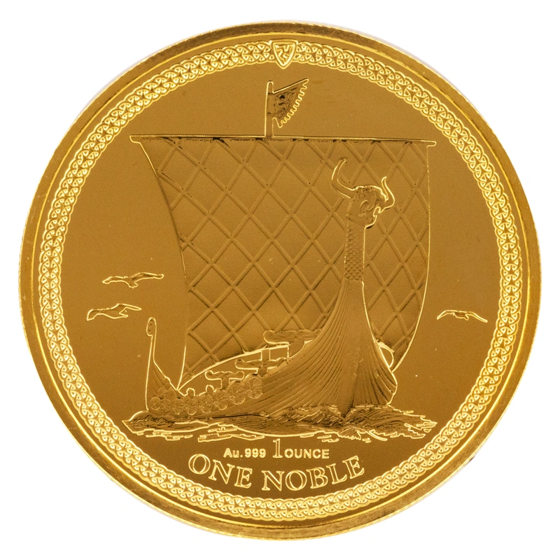 Pièce Noble Or 1 Once Isle Of Man 2024