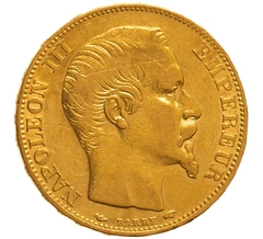 Pièce 20 Francs Or 1855 Napoléon III A