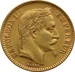 Pièce 20 Francs Or Napoléon III Tête Laurée Notre Choix 1861 à 1870