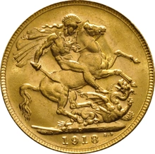 Souverain Or 1918 (P)