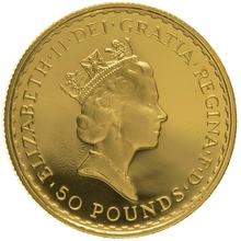 Britannia Or 1/2 Once 1995 (Finition Particulière)