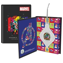 Pièce Marvel Argent 1 Once 2023 Meilleurs Vœux en Boîte