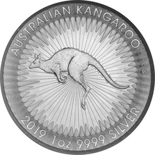 Kangourou en argent de 1 once - 2019