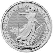 Pièce Britannia Platine 1 Once 2024