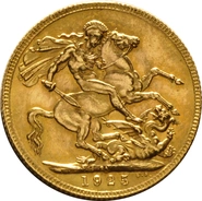 Pièce Souverain Or 1925 (SA)