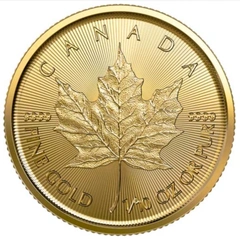 Pièce Maple Leaf Or 1/10 Once 2023