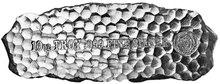 Lingot d'Argent 10 Onces Scottsdale Tombstone