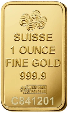 Lingot d'Or 1 Once Pamp