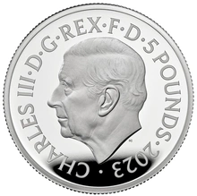 Pièce Royal Mint Mythes et Légendes Argent 2 Onces 2023 Morgan Le Fay en Boîte