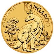 Kangourou en or de 1 once - 2023