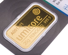Lingot d'Or 20g Umicore