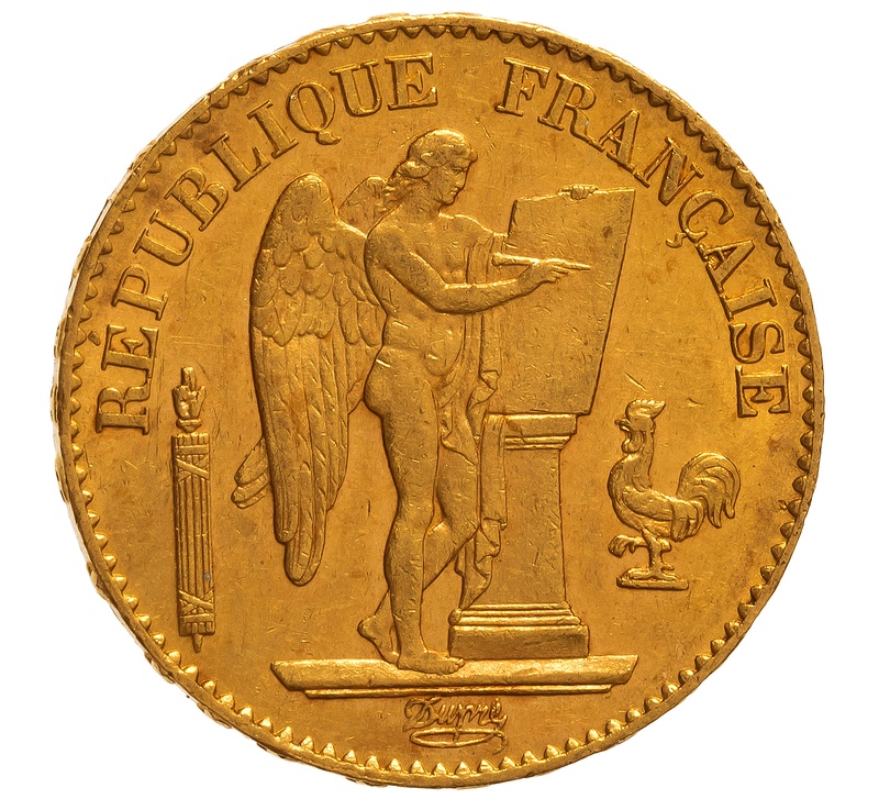 20 Francs Or Génie 1874 3ème République A