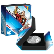 Pièce d'argent de 1 once Shazam Classic 2023 dans une boîte
