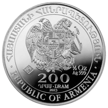 Pièce Arche de Noé Argent 1/2 Once 2023