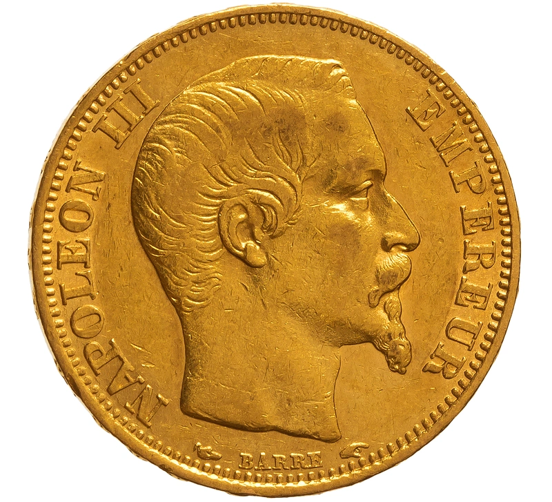 Pièce 20 Francs Or 1853 Napoléon III A