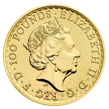 Pièce Britannia Or 1 Once 2017