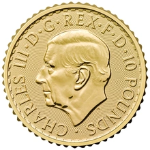 Pièce Britannia Or 1/10 Once 2026