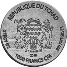 Reliques Égyptien Horus Argent 2 Onces
