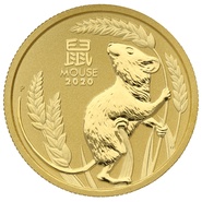 Collection Perth Mint Lunar en or de 1/4 once
