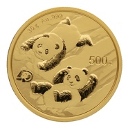 Panda en or de 30 grammes - 2022