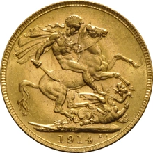 Souverain Or 1914 George V P