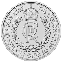 Pièce de 1 Once Argent 2023 Couronnement Charles III