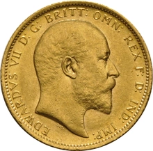 Pièce Souverain Or 1906 (S)