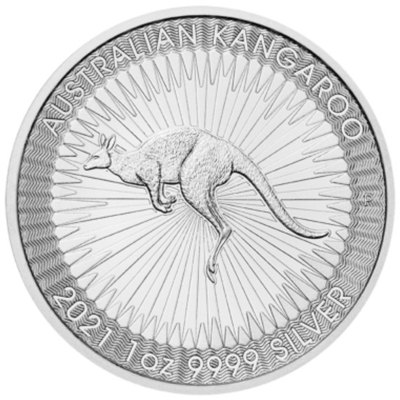 Kangourou en argent de 1 once - 2021