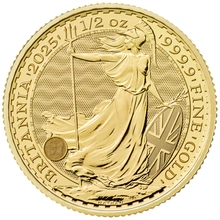 Pièce Britannia Or 1/2 Once 2025