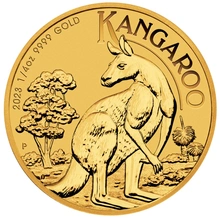 Pièce Kangourou Or 1/4 Once 2023
