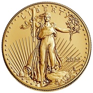 Eagle en or de 1/2 once - 2022
