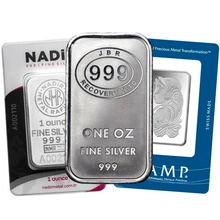 Lingot d'Argent 1 Once Notre Choix
