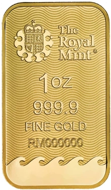 Lingot d'Or 1 Once Royal Mint Britannia