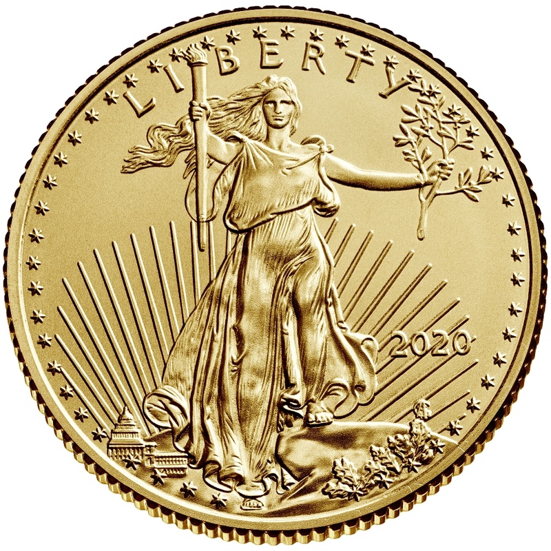 2020 Quarter Ounce American Eagle Gold Coin