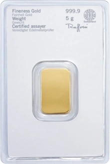 Lingot d'Or 5g Heraeus