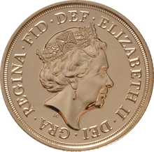 Pièce Souverain Or Elisabeth II 5ème Tête Notre Choix