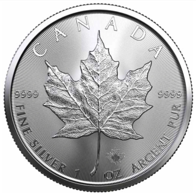 Pièce Maple Leaf Argent 1 Once Notre Choix