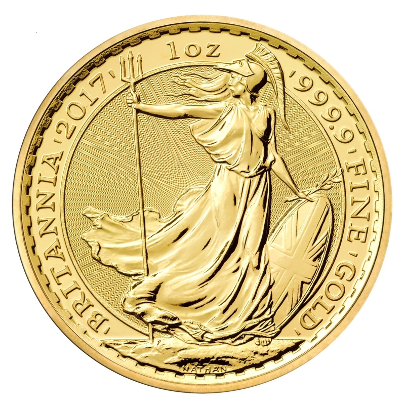 Pièce Britannia Or 1 Once 2017