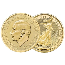 Pièce Britannia Or 1 Once 2023 Charles III