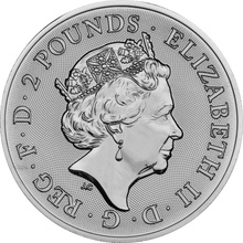 Royal Mint Lunar 1 Once Argent 2018 Année du Chien