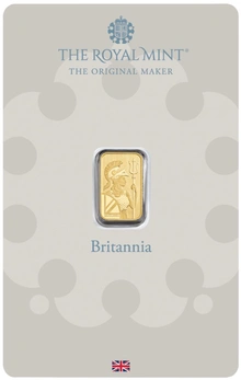Lingot d'Or 1g Royal Mint Britannia