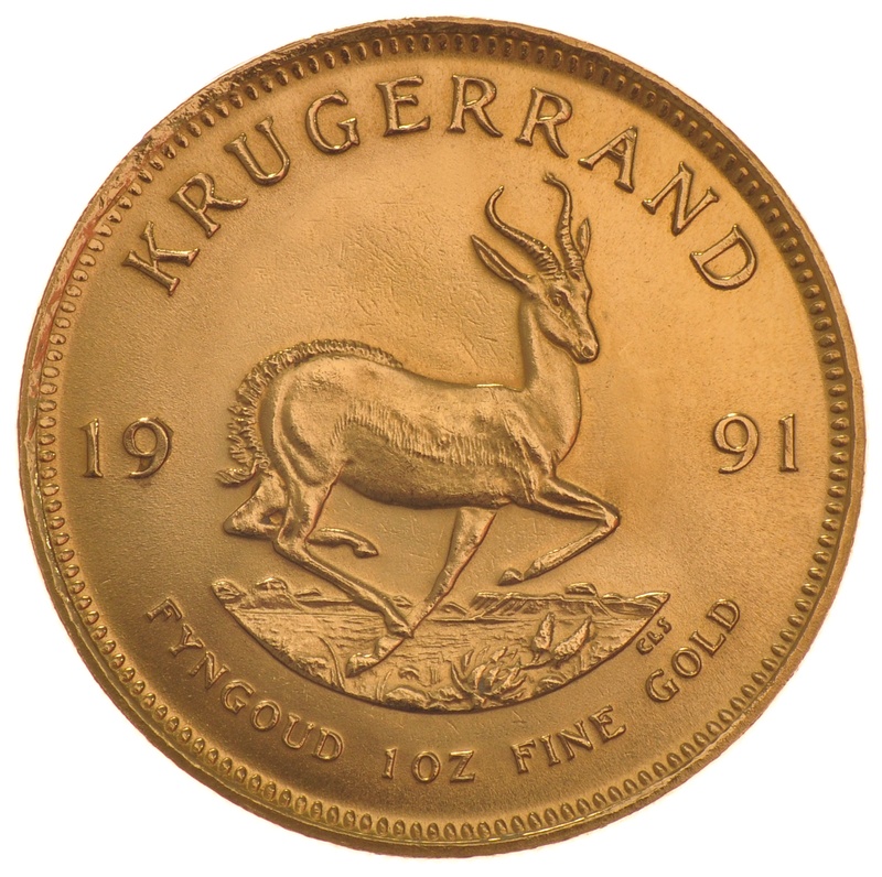 Krugerrand Or 1 Once 1991