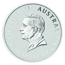 Pièce Kookaburra Argent 10 Once 2026