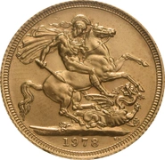 Pièce Souverain Or 1978
