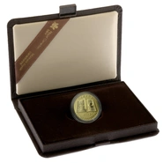 Pièce 100 Dollars Or Canadienne 1/2 Once 1982 Constitution en Boîte