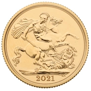 Pièce Souverain Or 2021
