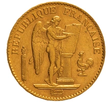 20 Francs Or Génie 3ème République 1893 A