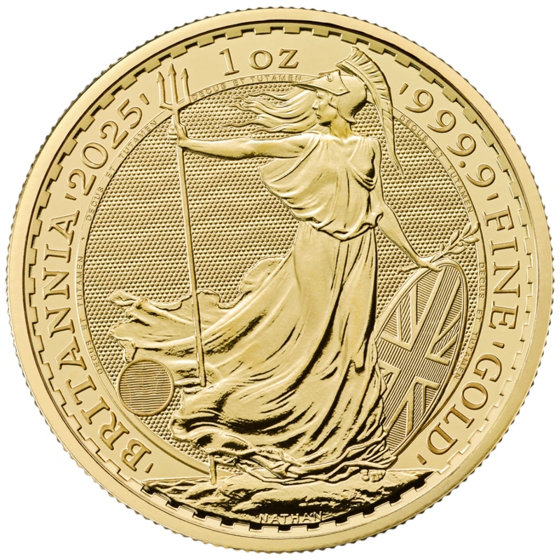 Pièce Britannia Or 1 Once 2025